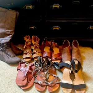 Lot of 7, size 9 Maurice’s shoes